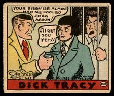 1935 Cartoon Characters #104 Dick Tracy GOOD+ **AA-13910** picture
