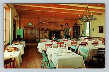 McLean VA-Virginia, Evans Farms Inn, Main Dining Room, Vintage Postcard picture