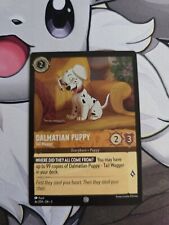 FOIL Dalmatian Puppy, Tail Wagger 4E/204 common Disney Lorcana card INKLANDS picture