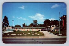 Bloomington IN-Indiana, Stony Crest Motel Advertising, Vintage Souvenir Postcard picture