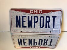 1963-1964 Chrysler Newport Front Show Plate Ohio picture