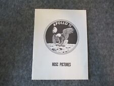 NASA APOLLO 11 HOSC PICTURES COMMUNICATIONS MSFC BOOKLET - 1969 picture