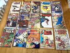VINTAGE MARVEL Comics -LOT of 53- 1980s-1990’s, Spider-Man, Xfactor,Ironman,Thor picture