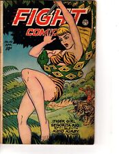 Fight Comics # 49 (VG 4.0) 1947 GGA. Tiger Girl. Matt Baker art. picture