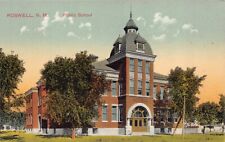 Postcard Public School in Roswell, New Mexico~130810 picture