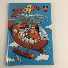 Disney DuckTales Book Webby Saves Day Wonderful World Of Reading Vintage 1989 picture