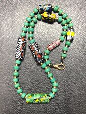 African Vintage Style Fancy Glass Beads, Awesome Beads Necklace picture