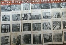 Lot of (28) 1950 - 1956 Brown University RI Alumni Magazines ( HTF / Read ) picture