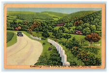 1956 Greetings from Stockton Springs, Maine ME Posted Vintage Postcard picture