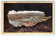 1947 Hole in the Rock Papago Park Phoenix AZ Arizona Early Postcard View picture