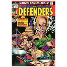 Defenders (1972 series) #16 in F minus cond. Marvel comics [w'(stamp missing) picture