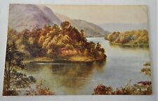 Vint. Art Colour P/C- Scotland- Loch Katrine- fr. an Orig. Watercolour by Gerald picture