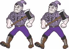 StickerTalk Officially Licensed SFA Lumberjack Mascot Sticker, 2 inches x 3 i... picture
