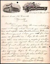 Howes Grain Cleaner Co - 1897 Silver Creek NY - History Rare Letter Head Bill  picture