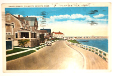 Grand Avenue Falmouth Heights Mass Postcard picture
