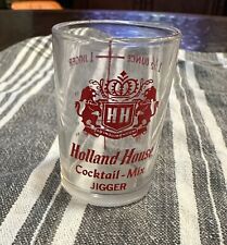 Vintage Holland House 1960s Whiskey Shot Glass picture