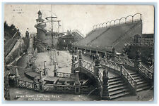 1906 View Of Inner Court Electric Park Detroit Michigan MI Antique Postcard picture