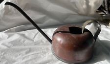 VINTAGE Mid-Century Metal ware COPPER & BRASS ORCHID WATERING CAN - GREAT PATINA picture