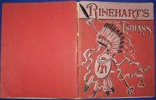 RINEHART’S INDIANS 1899 Original  Soft Cover Book 46 B&W 2 Color Illustrations picture