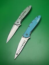 Lot Of 2 Kershaw Leeks Both Working And Sharp. picture