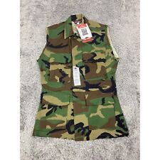 Tru-Spec Combat Vest Mens Extra Small Woodland Camo Military Utility Shirt NWT picture