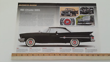 1961 CHRYSLER 300G ORIGINAL 2013 ARTICLE picture