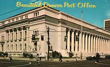 Vintage Postcard Beautiful Post Office Marble Federal Center Denver Colorado CO picture