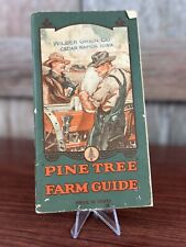 1935 Cedar Rapids Iowa Great Depression Farmer Guide Seeds Planting Illustrated picture