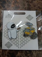 Disney Pixar Wall-e and Eve Heart Pin picture