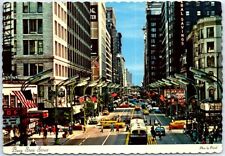 Postcard - Busy State Street, Chicago, Illinois, USA picture