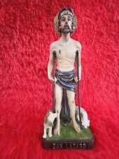 New 9” Inch Saint Lazarus Statue Figurine Figure San Lazaro Santo Babalu aye picture