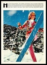 1965 Breckenridge Colorado Ski Area Butwin Flower Print Snow Ski Parka Print Ad picture