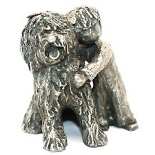Boy and Dog Pewter Figurine picture