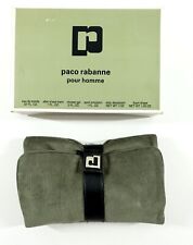 Vintage Paco Rabanne Pour Homme Travel Kit After Shave/Shower Gel/Foam Shave/Bag picture