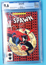 🩸SPAWN #300 CGC 9.6🩸VARIANT COVER J🩸HOMAGE TO AMAZING SPIDER-MAN #300🩸 picture