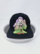 Vintage 90s Embroided Dopey Hat SnapBack Walt Disney Co. Used FAST SHIPPING  picture