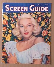 Screen Guide Magazine COVER ONLY ( Lana Turner ) February 1946 picture