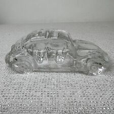 Vintage Rare Molded Glass VW Voltswagon Bug Car Table Decoration *Blemish picture