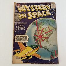 Mystery In Space # 38 | Early Silver Age DC Comics 1957 | Front Cover Detached picture