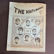 Star Trek The Ninth Quadrant #1 Fanzine Magazine TOC VTG Quandrant 1977 picture