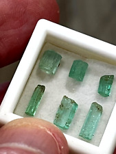 2.95TCW Superior grade Rough Colombian Emeralds. These are Facet Grade 