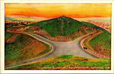Twin Peaks Boulevard San Francisco CA 1923 DB Postcard F3 picture