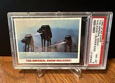 Burger King STAR WARS Empire Strikes Back AT-AT Imperial Walkers 1980 Rare PSA 8 picture