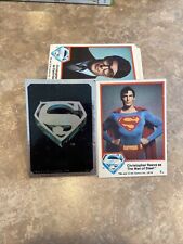 1978 Topps Superman The Movie: Series 1 Complete Card Set (77/77) picture