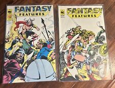  Vtg. Fantasy Features #1-2 Complete Set ~ 1987 AC Comics See Photos/Details picture