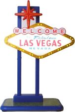John N. Hansen Light-Up Las Vegas Sign Yellow  picture