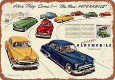 METAL SIGN - 1949 Oldsmobile Vintage Ad 13 - Old Retro Rusty Look picture