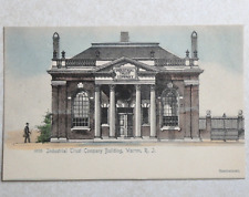 Industrial Trust Company Building Warren RI Rhode Island Vintage Postcard L2793 picture
