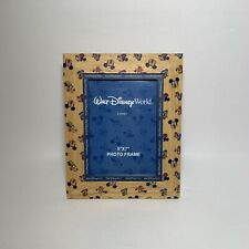 Walt Disney World Authentic Original Micky Mouse & Friends 5x7 Wood Photo Frame picture
