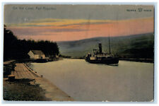 1905 On The Canal Fort Augustus Highland Scotland Reliable Series Postcard picture